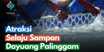 Atraksi Selaju Sampan Dayuang Palinggam
