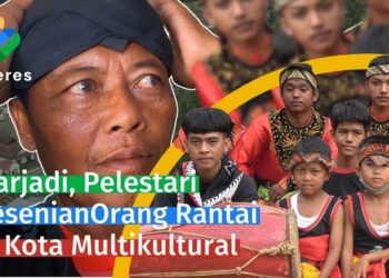 Marjadi, Pelestari Kesenian Orang Rantai di Kota Multikultural