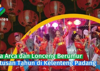 Imlek 2022, Arca Berumur Ratusan Tahun di Kelenteng See Hin Kiong Padang Diperbaiki