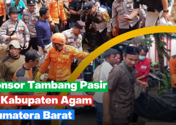 Longsor Tambang Pasir Agam